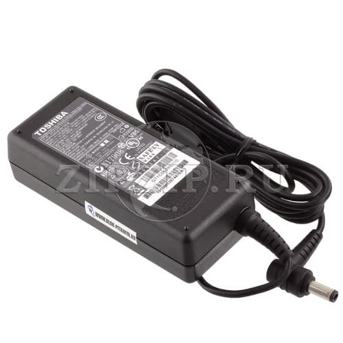 Блок питания для ноутбуков Toshiba 19V, 3,42A (без кабеля питания) (Original)
