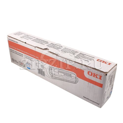 Картридж лазерный Oki C831/841 голубой 10K