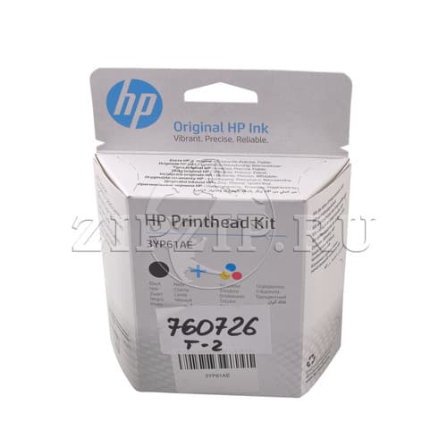 Комплект печатающих головок HP GT 3YP61AE (M0H51A черная и M0H50A трехцветная) HP DeskJet серии GT5800 / HP Ink Tank серии 100/300/400 и HP Smart Tank серии 300/400 (Original)
