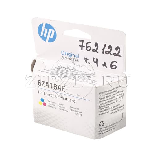 Печатающая головка HP 6ZA18AE, трехцветная (Original)