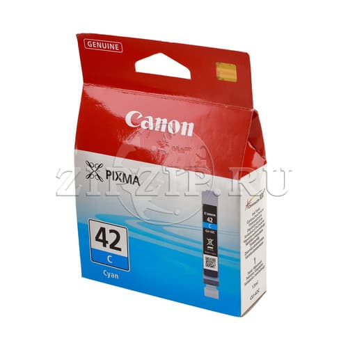Картридж струйный Canon CLI-42C голубой оригинальный (Original)