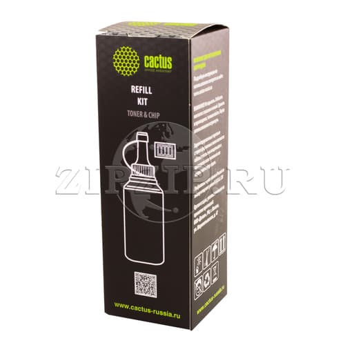 Тонер Cactus CS-RK-PC-211EV черный флакон 65гр. (в компл.:чип) (Cactus)
