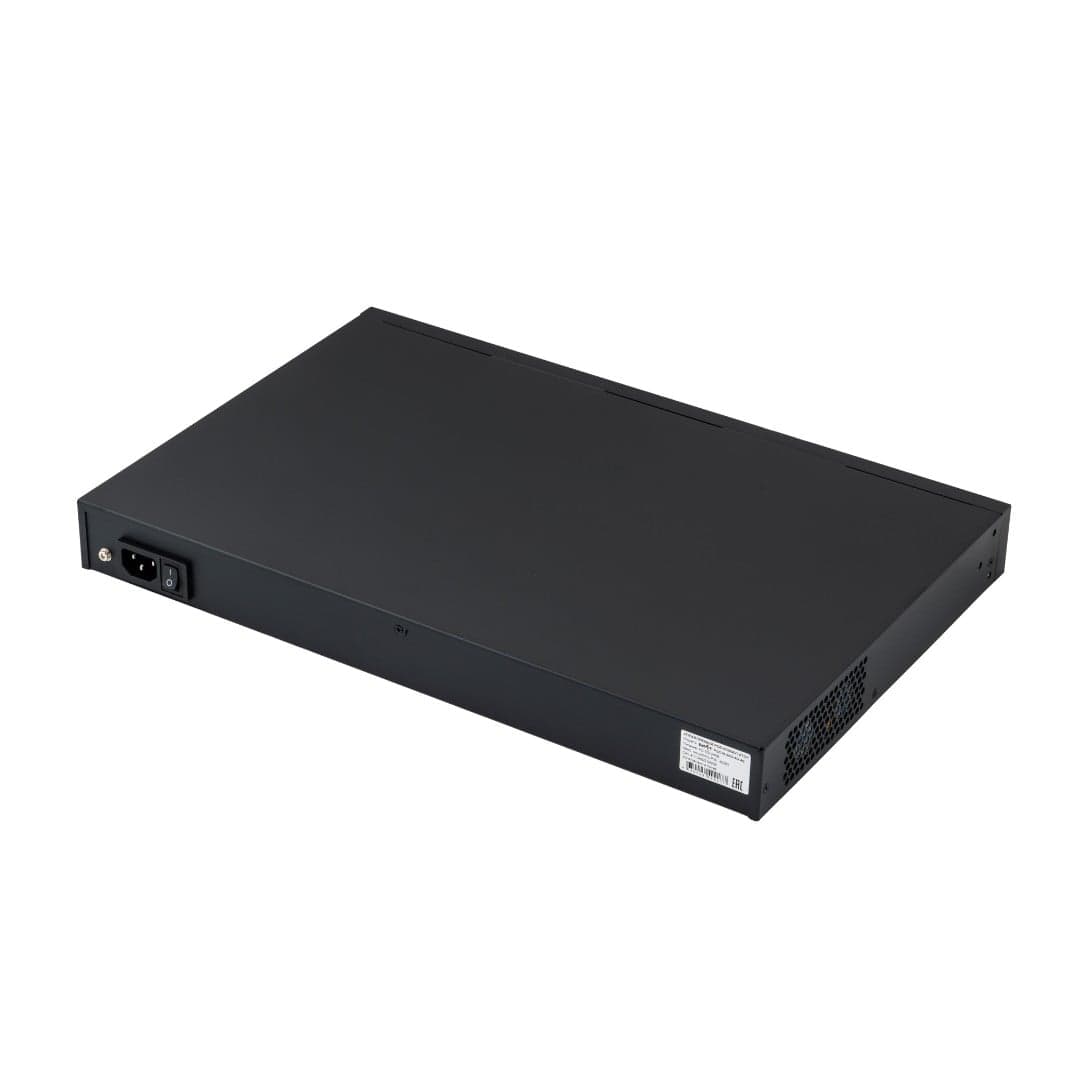 SKAT PoE-M-24G-4G-4S управляемый L2+ коммутатор PoE Plus, 400Вт, порты: 24-Ethernet, 4-Uplink, 4-SFP