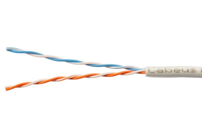 Бухта Cabeus UTP-2P-Cat.5e-SOLID-GY-500, 500м