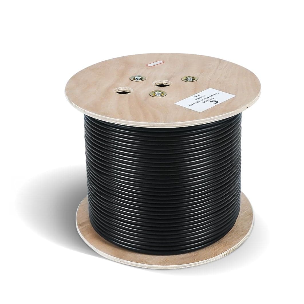 RS-485 2x2x24AWG/7 Кабель интерфейсный Cabeus многожильный (patch), экран - фольга + оплетка 90%, FR-PVC, 305м