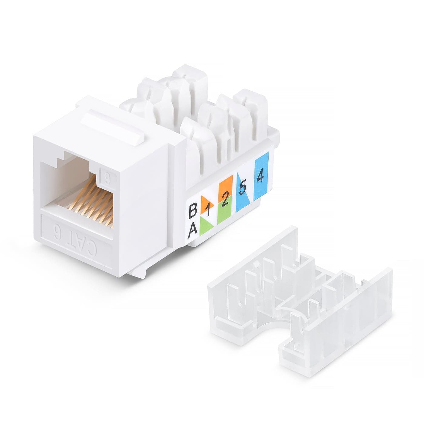 Вставка RJ-45 Cabeus KJ-RJ45-Cat.6-90-SW