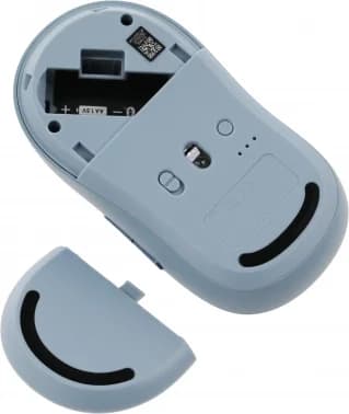 Мышь беспроводная Xiaomi Wireless Mouse 3 синий, 1200 dpi, радиоканал, Bluetooth, USB, кнопки - 5