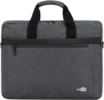 Сумка для ноутбука 15.6" PC Pet PCP15B4GY темно-серый полиэстер