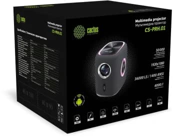 Проектор Cactus CS-PRH.01B.WUXGA-A 2LCD 36000Lm LS 1400Lm ANSI (1920x1080) 4000:1 ресурс лампы:50000часов 2xUSB typeA 2xHDMI 4кг
