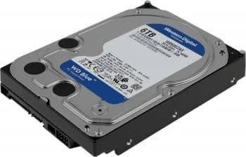 Жесткий диск/ HDD WD SATA3 6Tb Blue 5400 256Mb 1 year warranty (replacement WD60EZAZ, WD60EZRZ)