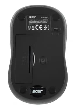 Мышь компьютерная/ Беспроводная мышь Acer OMR133 оптическая (1000dpi) (2but) black
