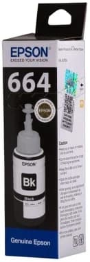 Контейнер EPSON T6641 с черными чернилами для L100/L110/L210/L300/L355 (C13T664198 Азия)