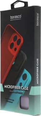 Чехол (клип-кейс) BoraSCO для Xiaomi Poco C65 Microfiber Case лавандовый