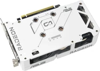 Видеокарта ASUS AMD Radeon RX9060XT 16Gb DDR6 128 bit 3*DP/HDMI 2FAN (DUAL-RX9060XT-16G-WHITE) RTL