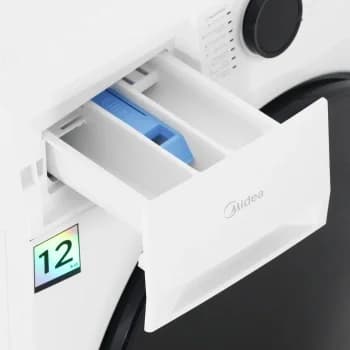 Стиральная машина Midea MF200W120WBS/W-RU класс: A загр.фронтальная макс.:12кг белый инвертор
