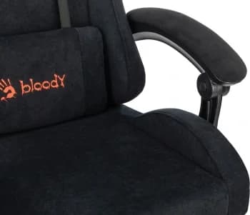 Кресло игровое A4Tech Bloody GC-560 черный Formula 999 искусственная замша с подголов. крестов. металл