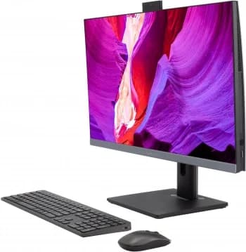 Моноблок Digma Pro Unity 27" Full HD i3 1215U (1.2) 16Gb SSD512Gb UHDG CR Windows 11 Pro GbitEth WiFi BT 90W клавиатура мышь Cam серый/черный 1920x1080