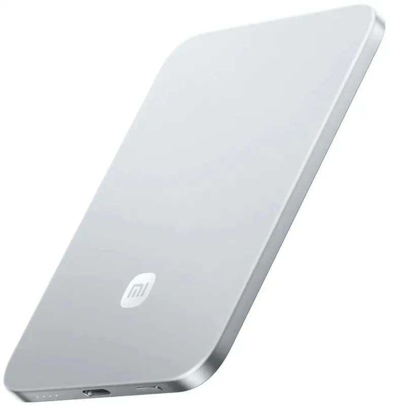 Внешний аккумулятор Xiaomi UltraThin Magnetic Power Bank 5000 15W GL Glacier Silve (BHR08Z2GL)