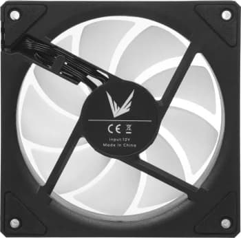 Вентилятор для корпуса Aerocool/Formula Floe 12BK ARPW ARGb черный, 120 мм, 1500 об/мин, 26.8 дБ, 4 pin