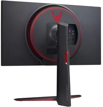 Монитор 27" LG UltraGear 27GP95RP-B IPS 3840x2160, 160 Гц, 1 мс, 16:9, 400 кд/м2, 2xHDMI, 1xDP, 1x3.5 мм, черный/красный