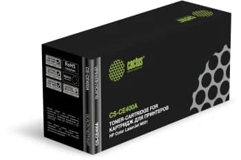 -/ Картридж лазерный Cactus CS-CE400A CE400A черный (5500стр.) для HP LJ M551