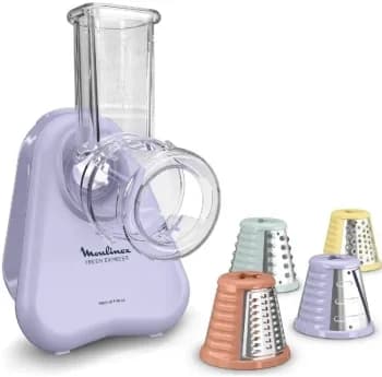 Универсальная резка Moulinex DK8546E0 150Вт (нарезка до 5мм) лиловый/белый