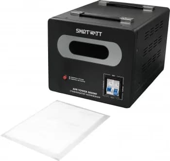 Стабилизатор напряжения Smartwatt AVR Tower 3000RF 3000ВА черный