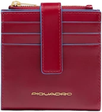 Чехол для кредитных карт Piquadro Blue Square PP6843B2R/R красный натур.кожа