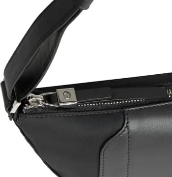 Сумка женская Piquadro Lyra CA6950W92T/N черная нейлон/натур.кожа