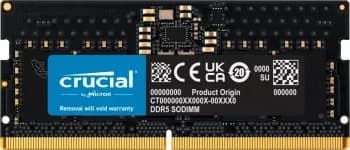 Модуль памяти Crucial 8GB DDR5-5600 SODIMM CT8G56C46S5