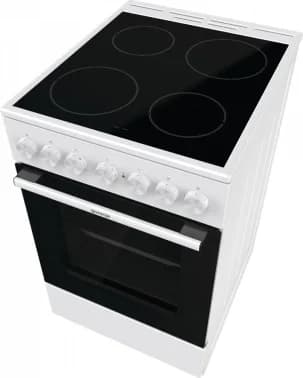 Плита Электрическая Gorenje GEC5B42WG белый стеклокерамика (без крышки)
