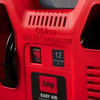 Компрессор поршневой Fubag Easy Air безмасляный 180л/мин 1200Вт красный/черный