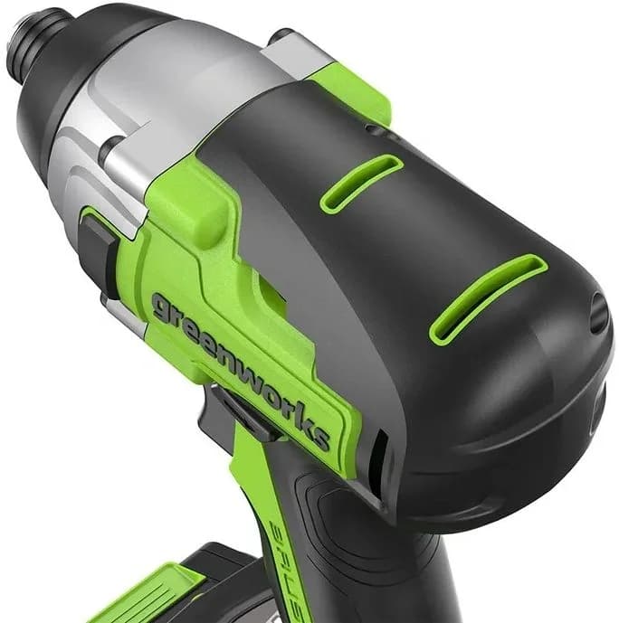 Винтоверт Greenworks GD24ID3 аккум. патрон:шестигр.1/4" (3802807CUB)