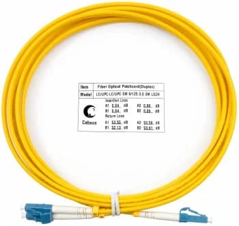 Cabeus FOP(d)-9-LC-LC-3m Шнур оптический duplex LC-LC 9/125 sm 3м LSZH