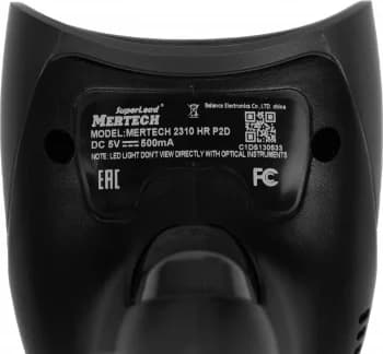 Сканер штрих-кода Mertech 2310 HR Superlead 2D проводной черный