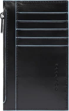 Чехол для кредитных карт Piquadro Blue Square PP6561B2R/N черный натур.кожа