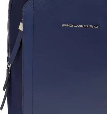 Рюкзак женский Piquadro Lyra CA5566W92T/BLU темно-синий нейлон/натур.кожа