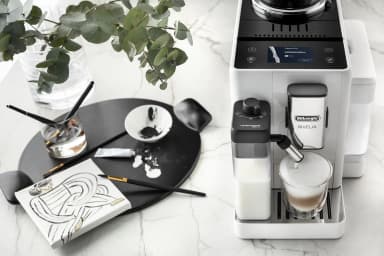 Кофемашина Delonghi EXAM440.55.W 1450Вт белый