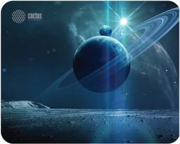 Коврик для мыши CACTUS Saturn рисунок (тканевый, прорезиненное основание, 300x250x2мм) (CS-MPC-P03M)