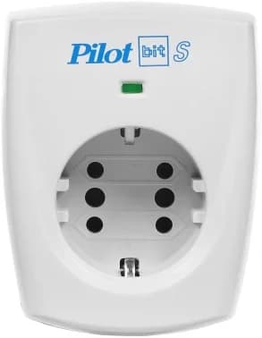 Сетевой фильтр Pilot Bit S (GP) (1 розетка) серый (коробка)