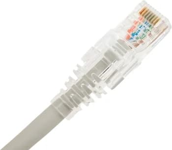 WRline Патч-корд U/UTP, категория 5е, 2xRJ45, неэкранированный, серый, LSZH, 1.5м