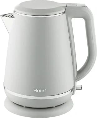 Чайник электрический Haier HK-502 1.5л. 3000Вт серый корпус: пластик (TD0029960RU)