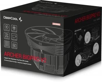 Deepcool Кулер Archer Bigpro V2 AM5/AM4/LGA1700 125W PWM черный