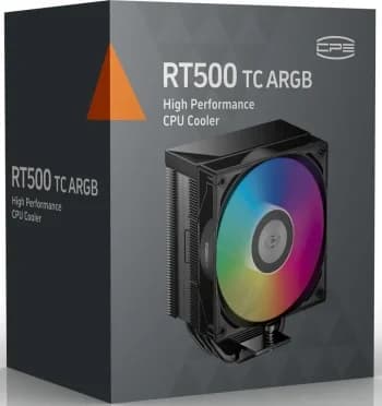 Устройство охлаждения(кулер) PcCooler RT500 TC ARGB Soc-AM5/AM4/1200/1700/1851 черный 4-pin 34.9dB Al+Cu 245W Ret (RT500TC-BKAWYX-GL)