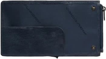 Чехол для кредитных карт Piquadro Solm PP5649S141R/AV серо-голубой натур.кожа/алюм.