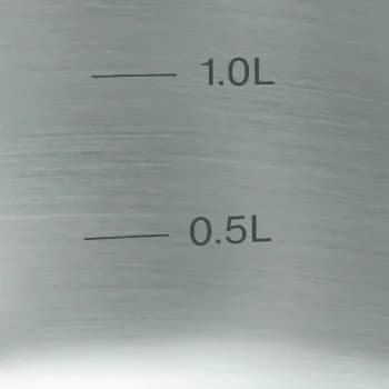 Кастрюля Rondell Stripes RDS-1638 5.2л. d=24см (с крышкой) стальной