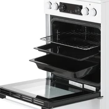 Плита Комбинированная Gorenje GK5C40WF белый (стеклянная крышка) реш.чугун