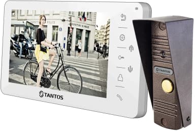 Комплект домофона Tantos Amelie kit белый