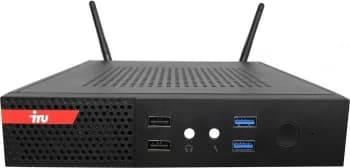 Компьютер IRU Опал 313 slim i3 10100 (3.6) 8Gb SSD256Gb UHDG 630 Free DOS GbitEth 120W черный