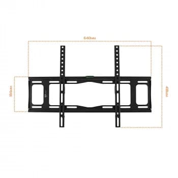 Кронштейн для телевизора Buro FX2S черный 40"-90" макс.55кг настенный фиксированный